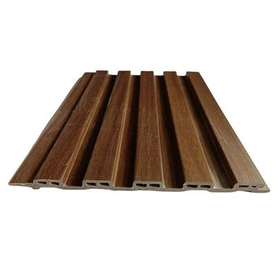 Вътрешна композитна плоскост WPC стенен панел с набраздени стени